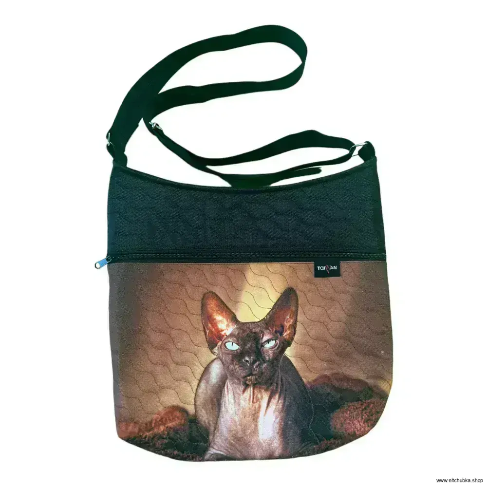 Kabelka s originálním potiskem SPHYNX vzor 1